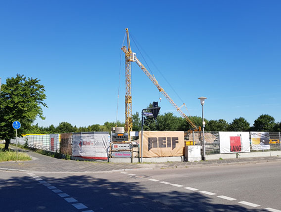 Grundsteinlegung Neubau REIF / Mannheim